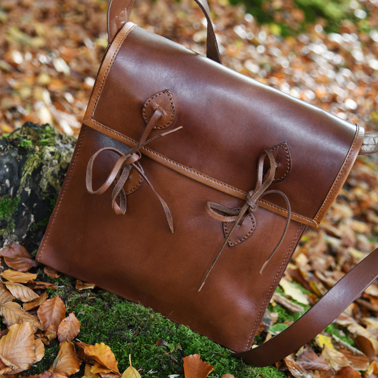 Comacchio Tasche, Römische Ledertasche