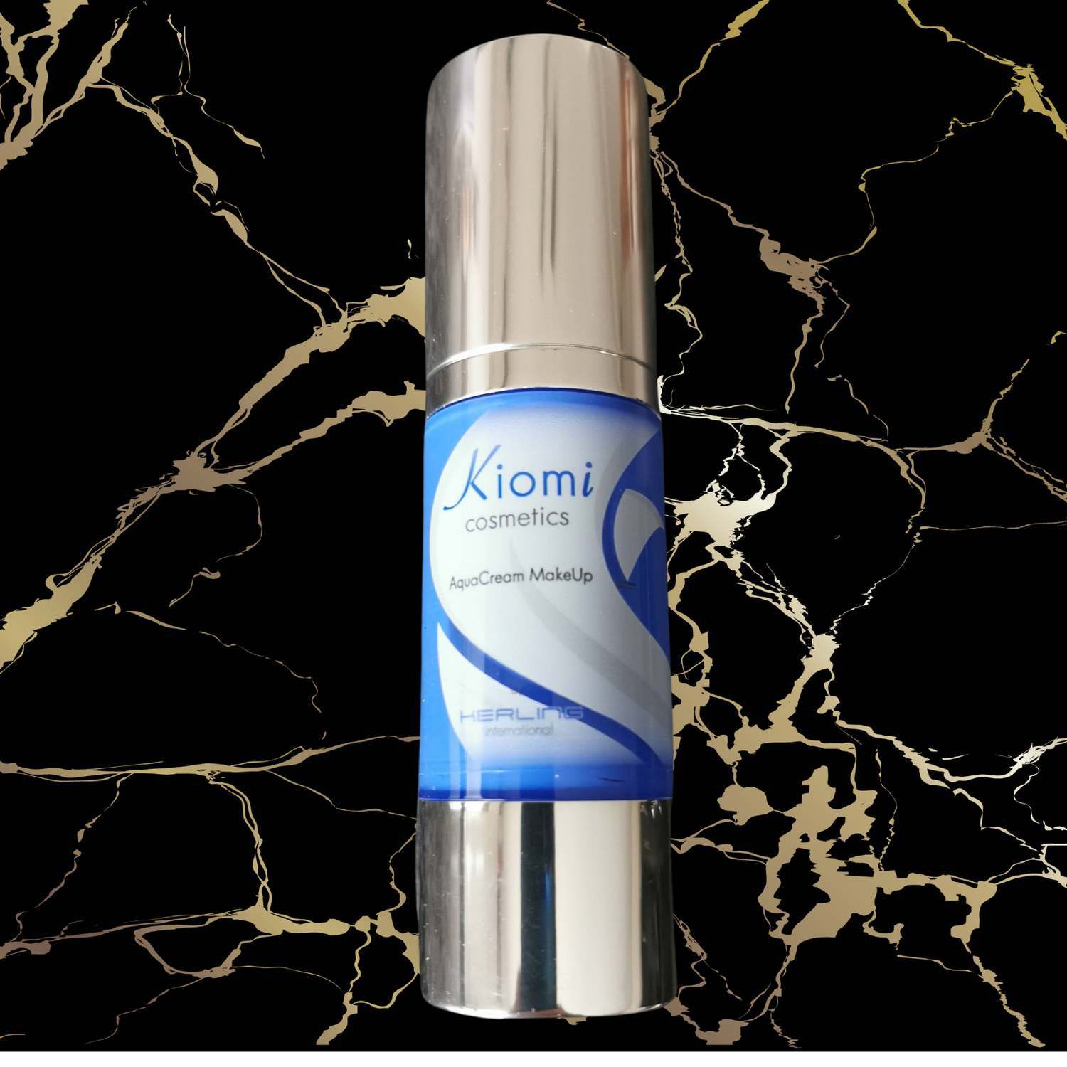 Kiomi Aqua-Cream Make Up, 30 ml Blau C94