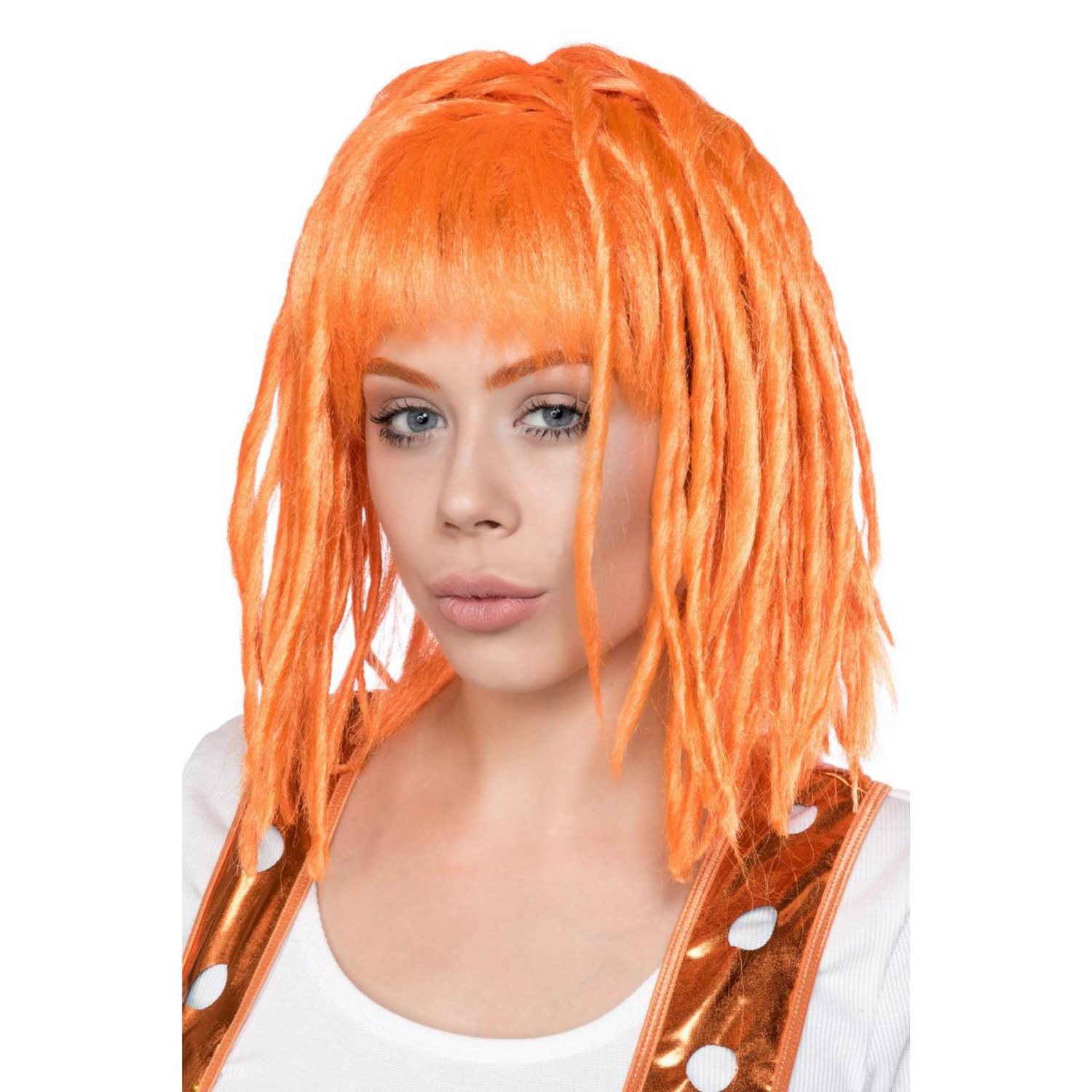 Dreadlock Perücke Orange