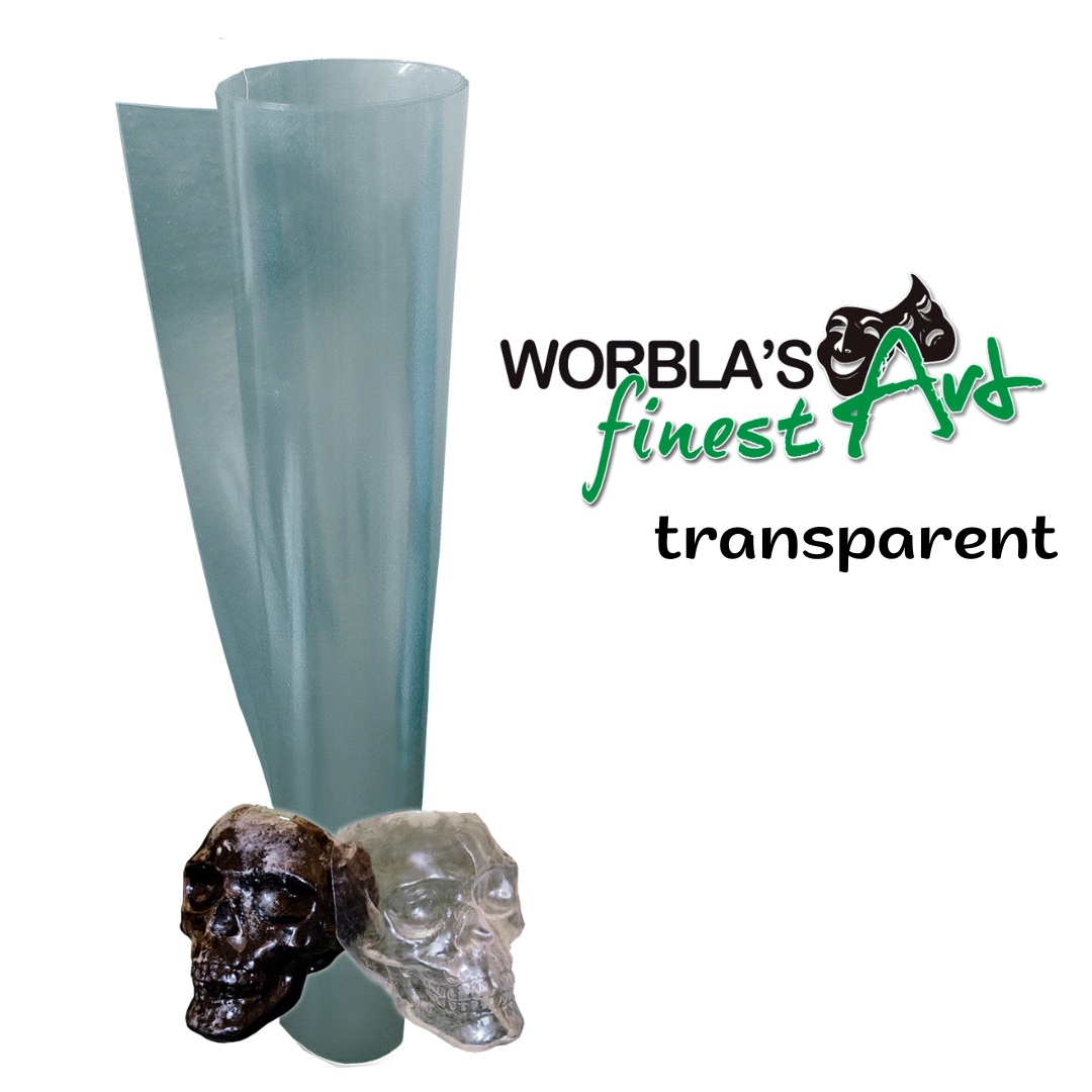 Worblas Finest Art thermoplastischer Werkstoff Gr. XL (150 x 100 cm) transparent