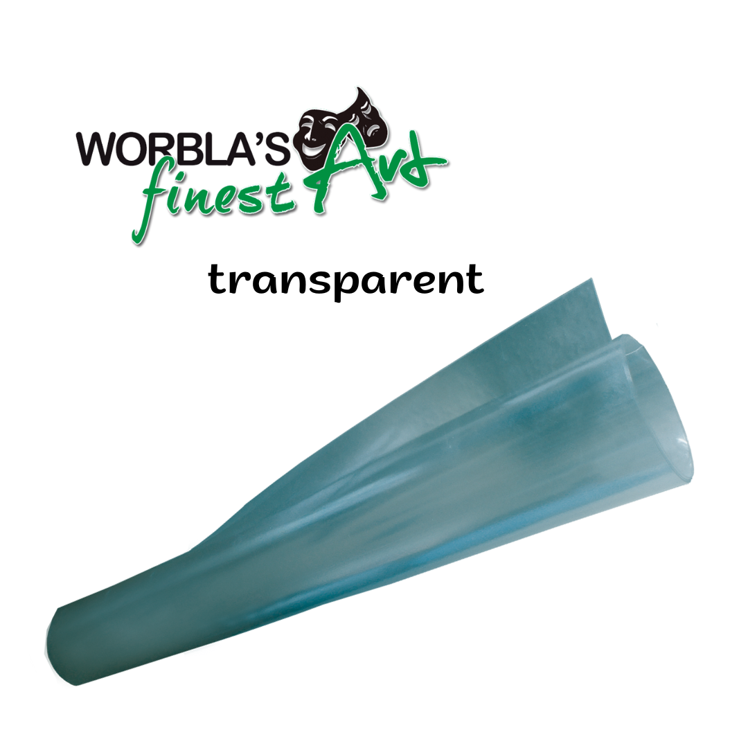 Worblas Finest Art thermoplastischer Werkstoff Gr. XL (150 x 100 cm) transparent