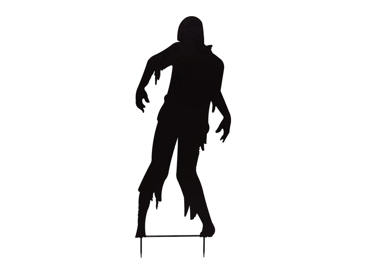 EUROPALMS Zombie-Silhouette Metall 135 cm