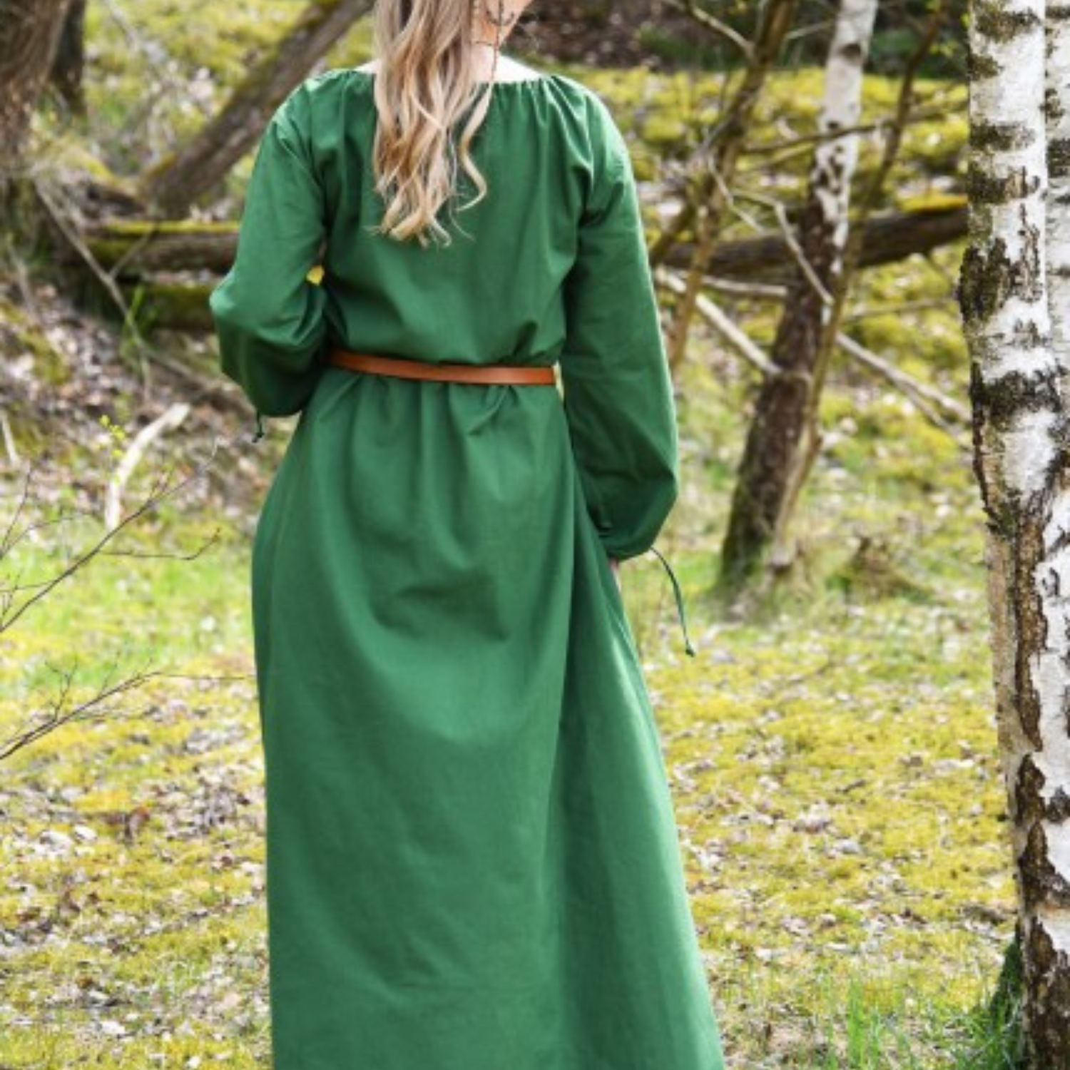 Mittelalterkleid Ana, grün