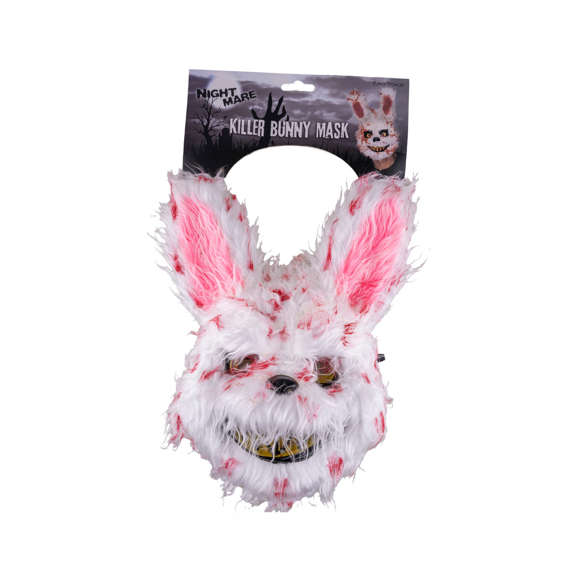 Blutiger Hase Halloween Maske