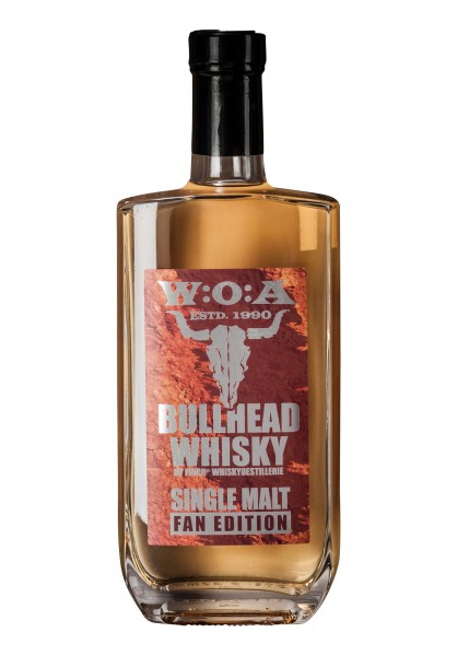 W:O:A Bullhead Single Malt Whisky, 42,6% vol. Alk., 0,5l