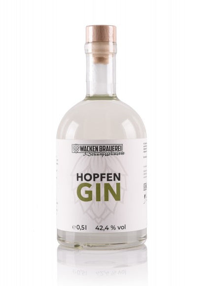 Hopfen Gin - 42,4% vol. Alk. 0,5l - Wacken Brauerei &amp; Holsteiner Geister