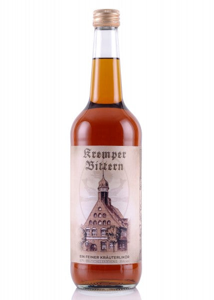 Kremper Bittern - der feine Kräuterbitter, 35% vol. Alk., 0,7l Flasche - Holsteiner Geister