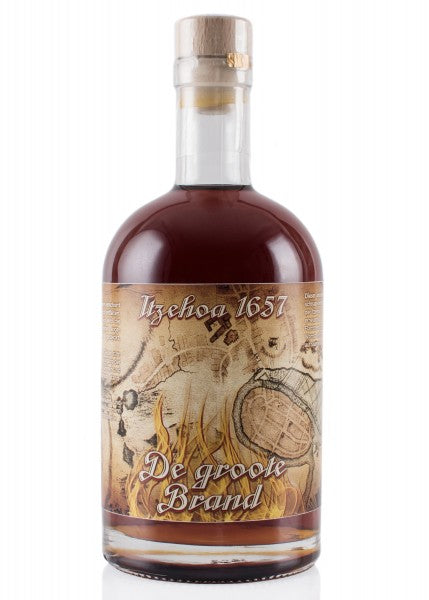 Itzehoa 1657 &quot;De groote Brand&quot;, Kräuterspirituose, 57% vol. Alk., 0,5l Flasche - Holsteiner Geister