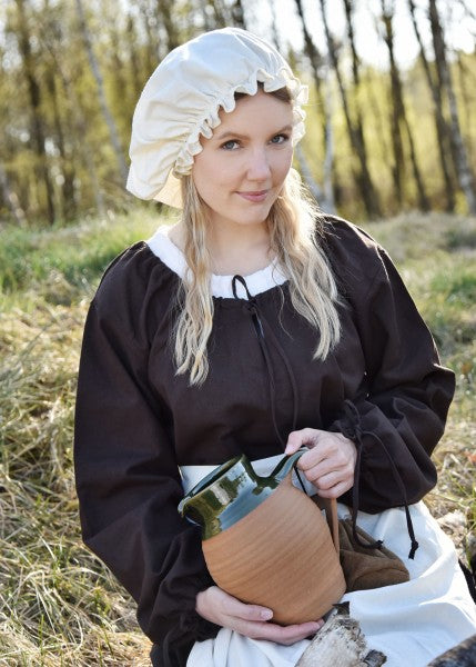 Mittelalterhaube für Damen, verschiedene Farben