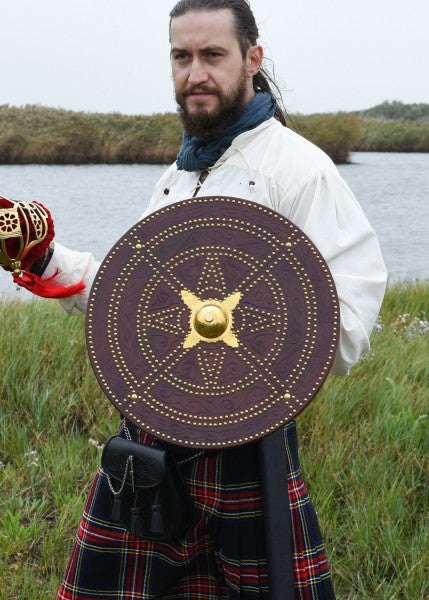 Schottische Targe aus der Schlacht von Culloden