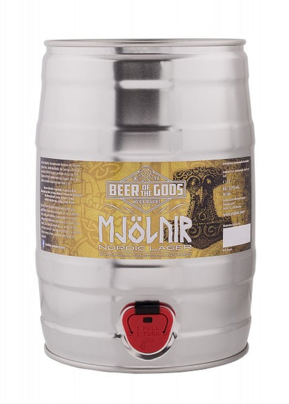 Mjölnir - Nordic Lager, 0,33l Flasche - Wacken Brauerei