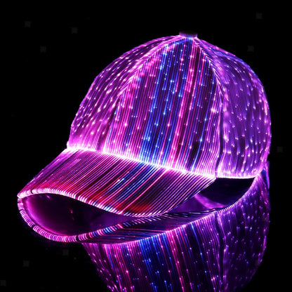 LED - Baseballcap mit 7 leuchtenden Farben