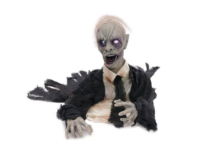 EUROPALMS Halloween Zombie, animiert 43cm