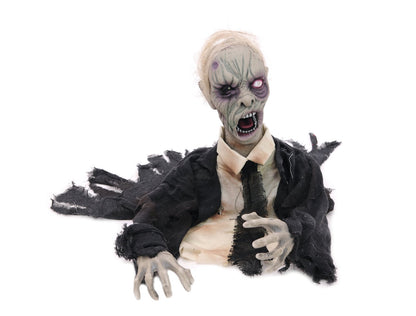 EUROPALMS Halloween Zombie, animiert 43cm