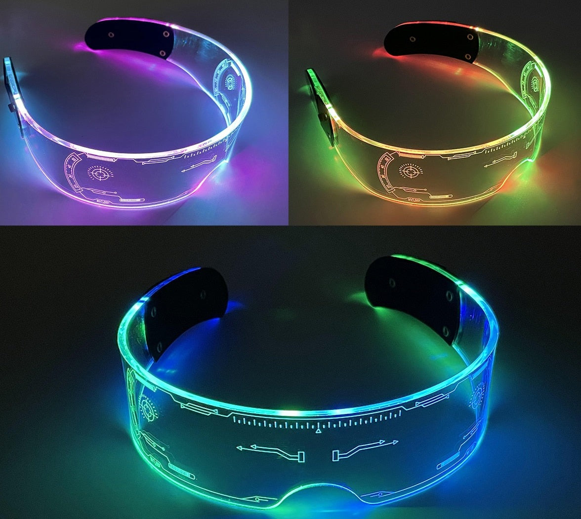 LED Brille