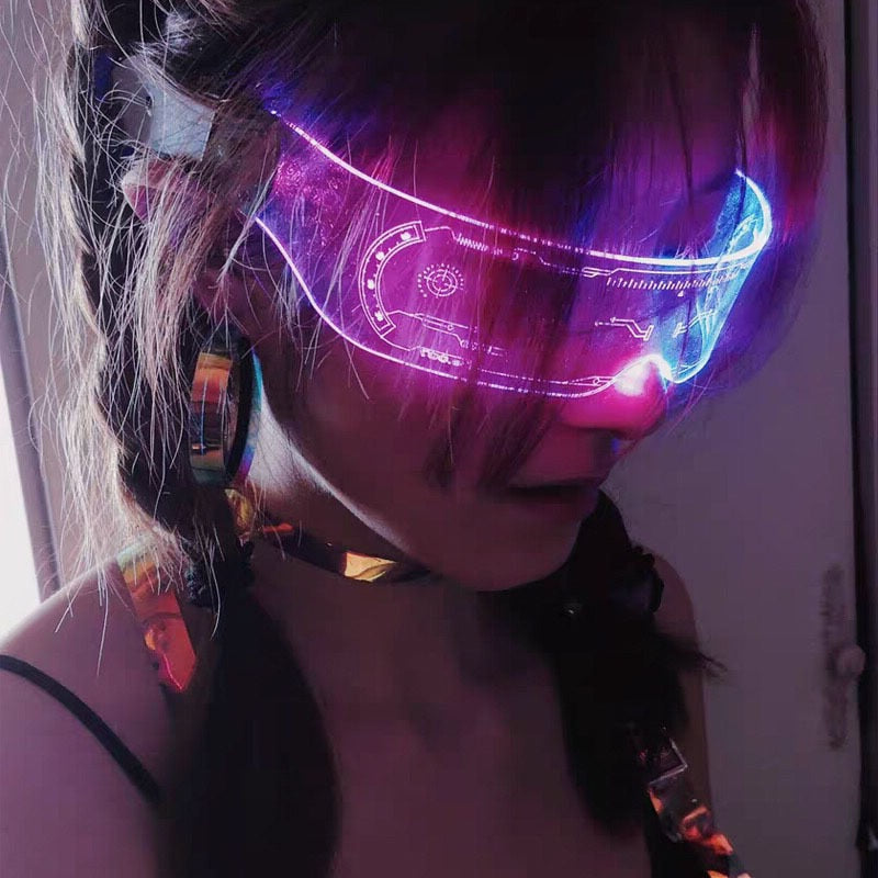 LED Brille