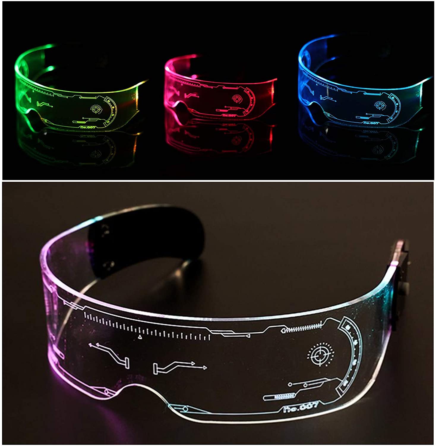 LED Brille