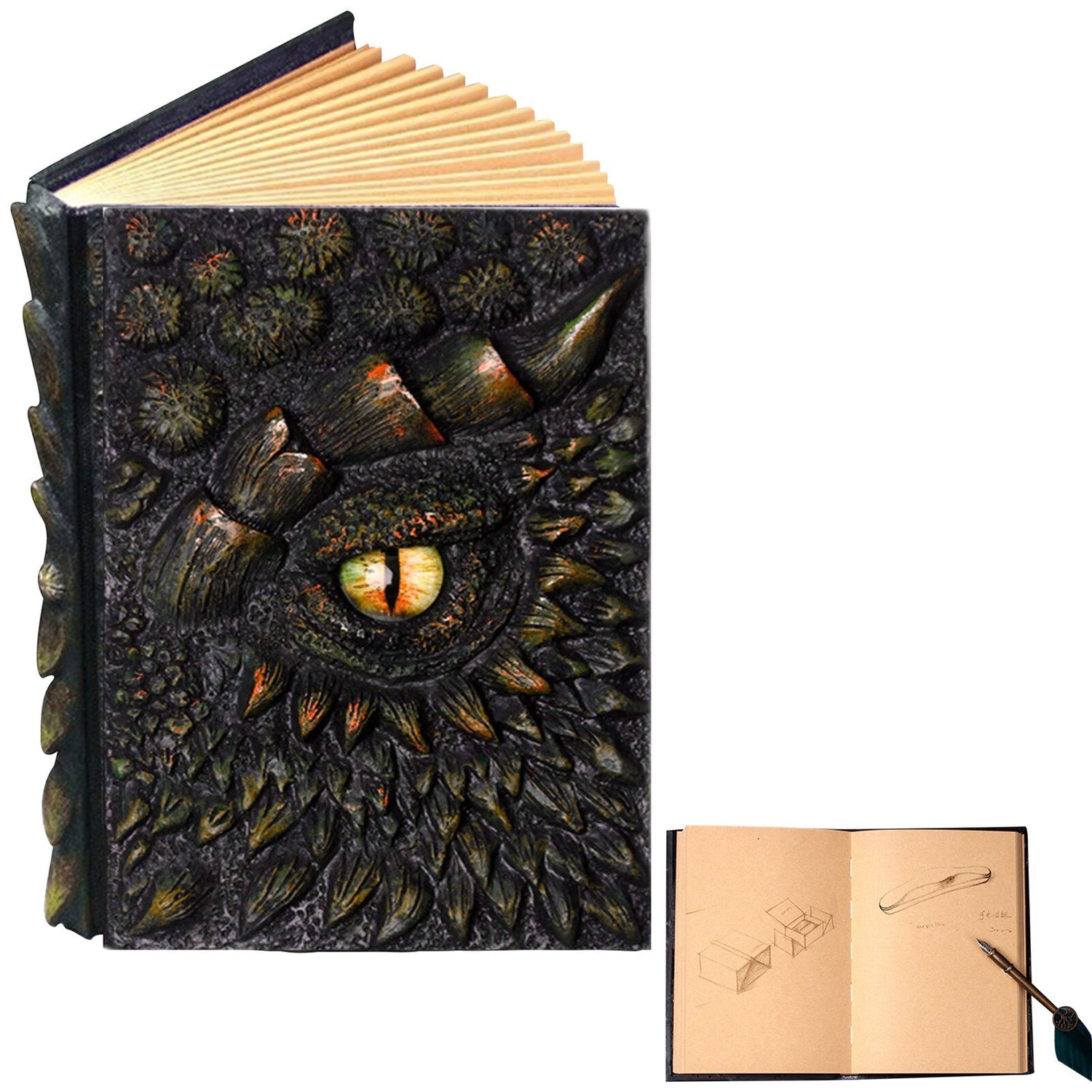 3D Drachen Buch