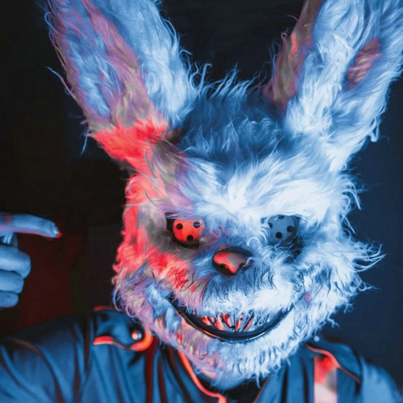 Blutiger Hase Halloween Maske