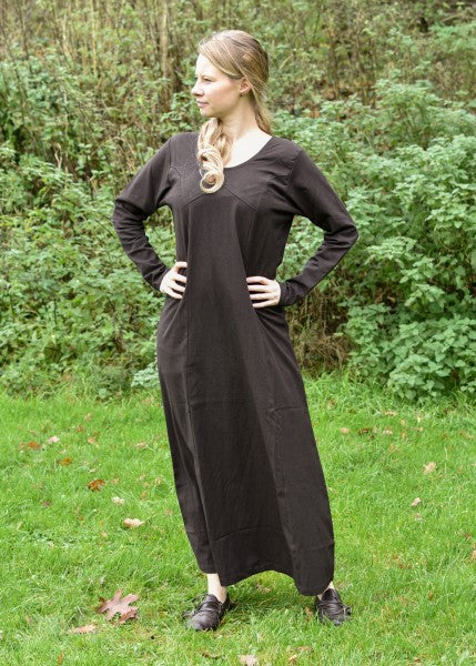 Mittelalter Kleid Rebecca, dunkelbraun