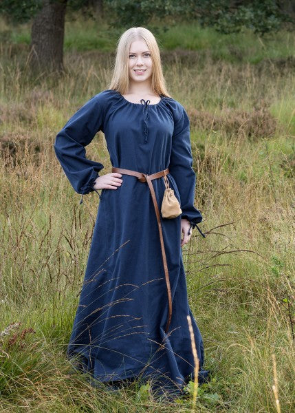 Mittelalterkleid Ana, blau