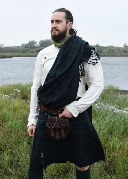 8 Yard Kilt, Schottenrock, Black Watch Tartan