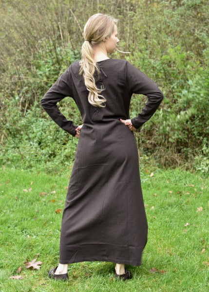 Mittelalter Kleid Rebecca, dunkelbraun