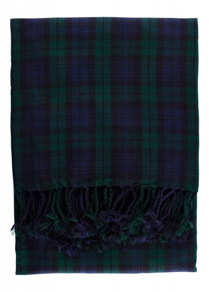 Plaid / Schal, Tartan, ca. 234 x 137 cm (92 x 54 inch)