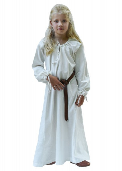 Kinder Mittelalterkleid Ana, natur